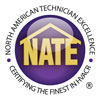NATE Certified heat pump technicians